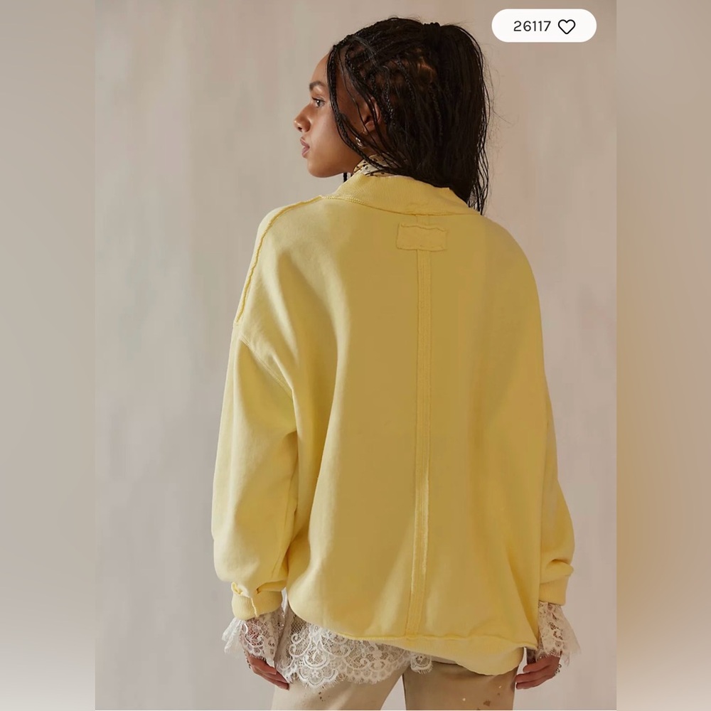 Free People We The Free Palm Springs Pullover. NWOT - Picture 10 of 11
